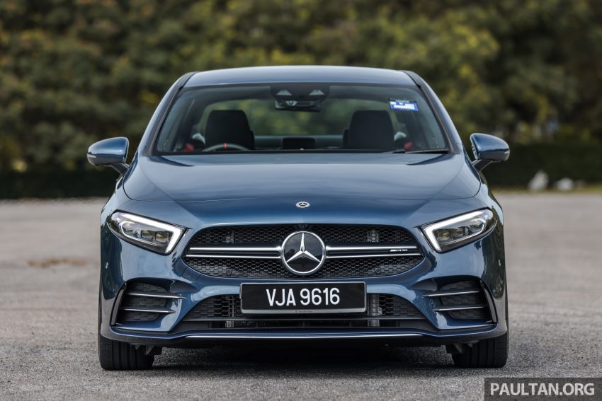 新车实拍: 2022 Mercedes-AMG A 35 4Matic Sedan V177 191101