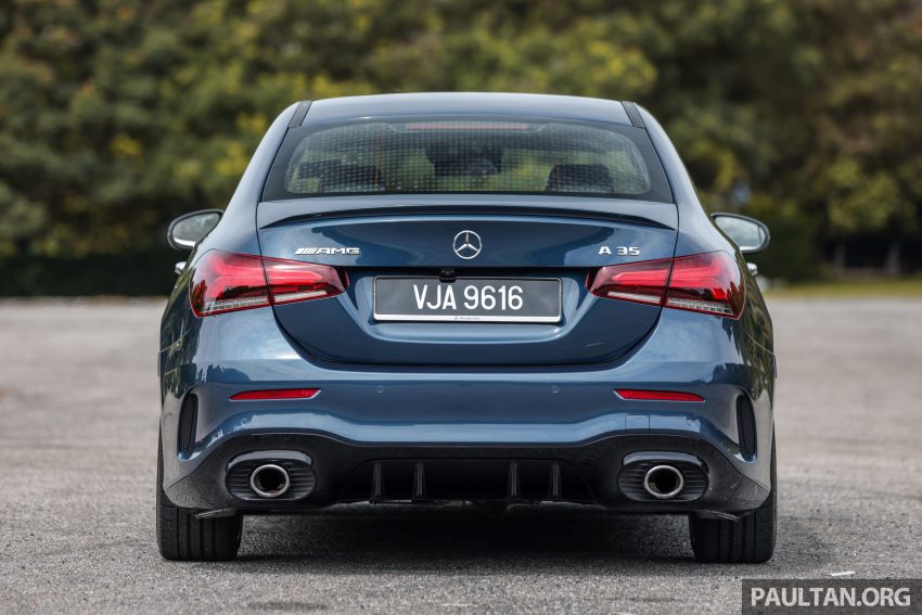 新车实拍: 2022 Mercedes-AMG A 35 4Matic Sedan V177 191113