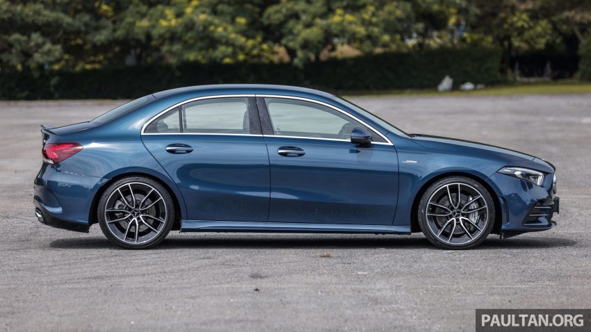 新车实拍: 2022 Mercedes-AMG A 35 4Matic Sedan V177 191114
