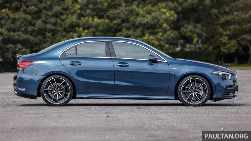 新车实拍: 2022 Mercedes-AMG A 35 4Matic Sedan V177 191115