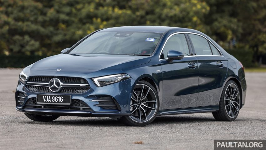 新车实拍: 2022 Mercedes-AMG A 35 4Matic Sedan V177 191082
