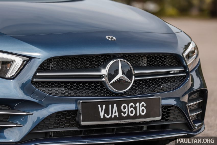 新车实拍: 2022 Mercedes-AMG A 35 4Matic Sedan V177 191121