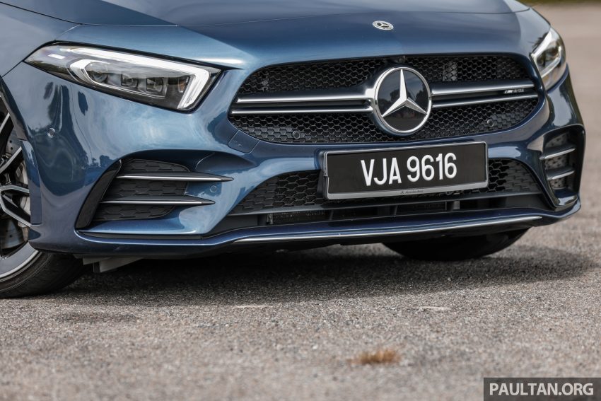 新车实拍: 2022 Mercedes-AMG A 35 4Matic Sedan V177 191122