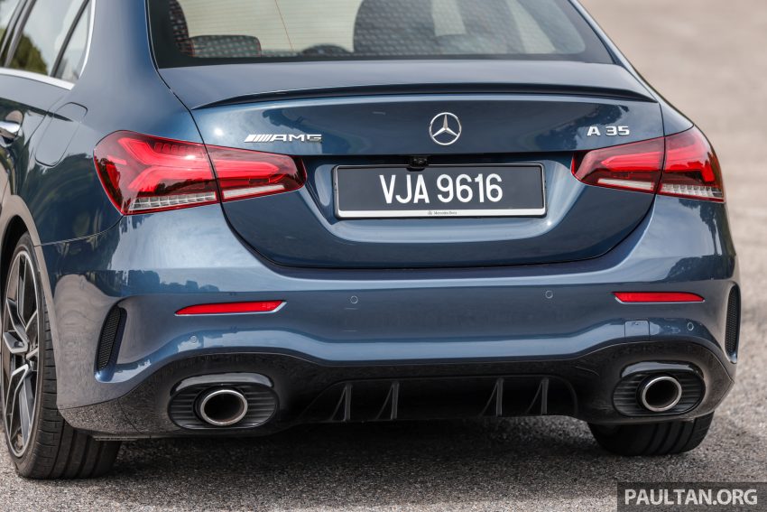 新车实拍: 2022 Mercedes-AMG A 35 4Matic Sedan V177 191130