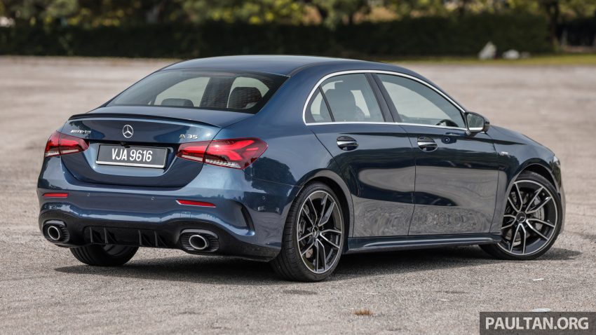 新车实拍: 2022 Mercedes-AMG A 35 4Matic Sedan V177 191096