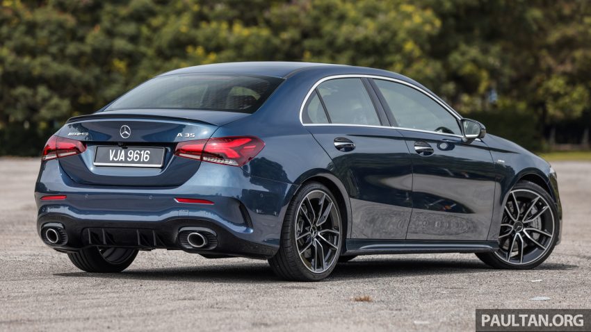新车实拍: 2022 Mercedes-AMG A 35 4Matic Sedan V177 191097
