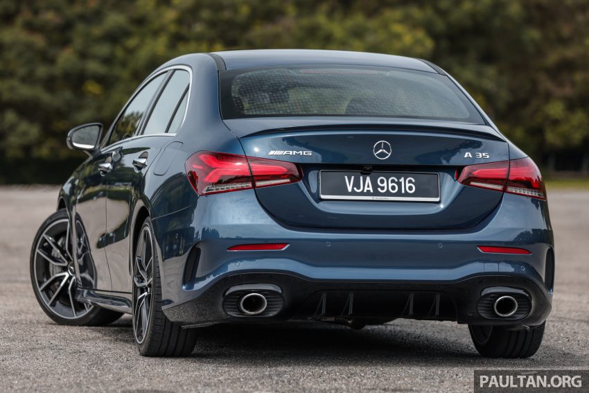 新车实拍: 2022 Mercedes-AMG A 35 4Matic Sedan V177 191099