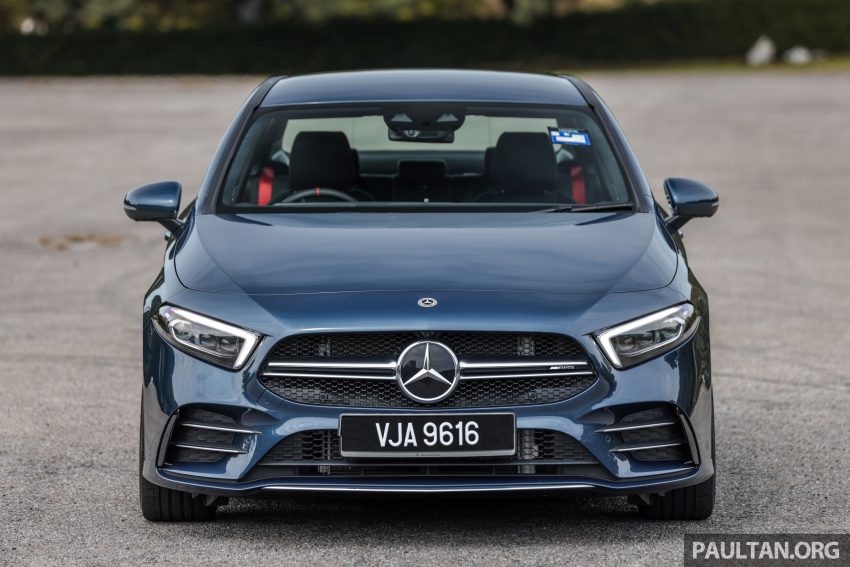 新车实拍: 2022 Mercedes-AMG A 35 4Matic Sedan V177 191100