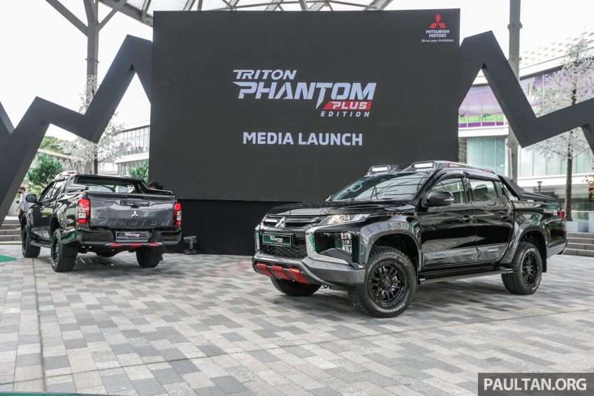 2022 Mitsubishi Triton Phantom Plus Edition 特别限量版正式在本地发布！只有1,000台配额，售价RM139,700 190021
