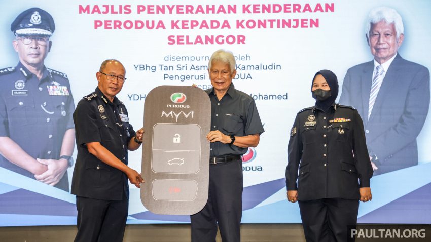 国民小钢炮变身警车！Perodua 移交5辆 Myvi 予雪州警方 192649