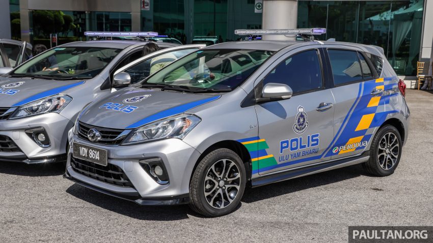 国民小钢炮变身警车！Perodua 移交5辆 Myvi 予雪州警方 192658