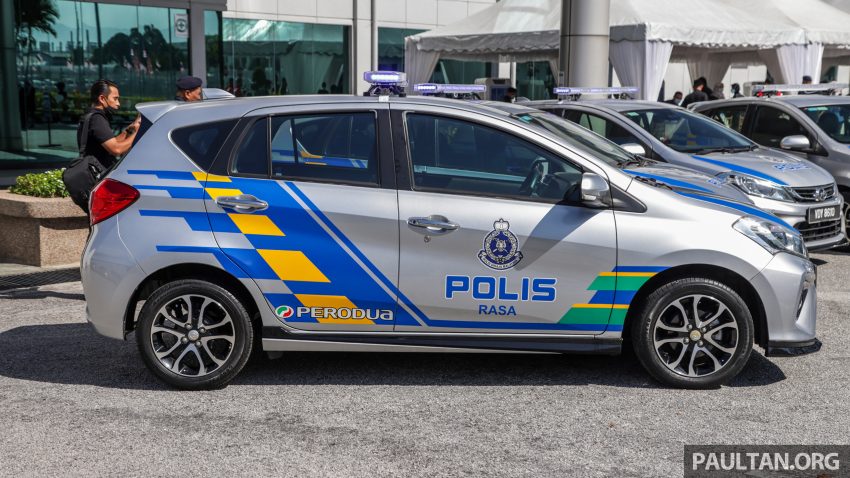 国民小钢炮变身警车！Perodua 移交5辆 Myvi 予雪州警方 192661