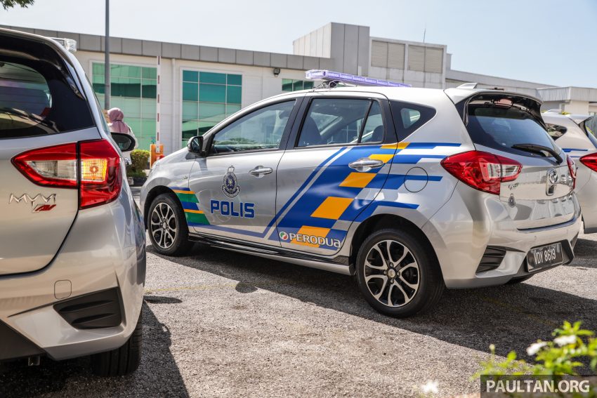 国民小钢炮变身警车！Perodua 移交5辆 Myvi 予雪州警方 192664