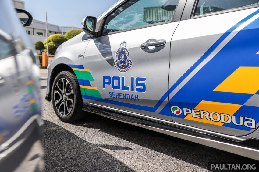 国民小钢炮变身警车！Perodua 移交5辆 Myvi 予雪州警方 192668