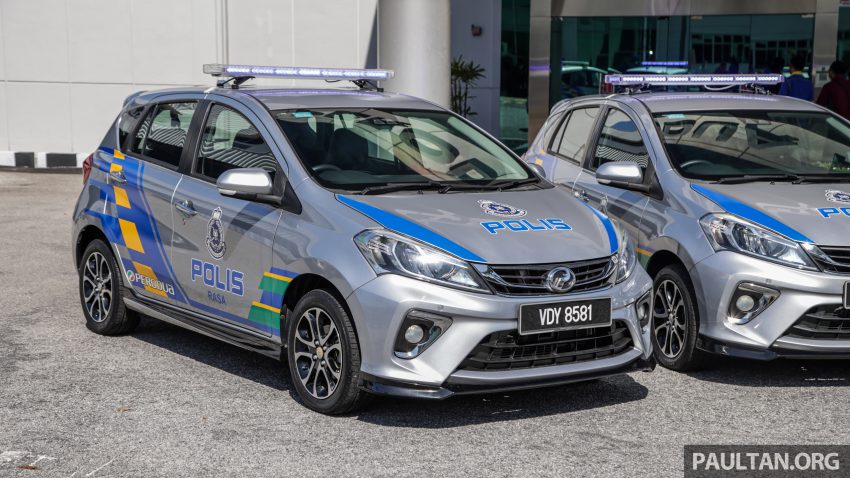 国民小钢炮变身警车！Perodua 移交5辆 Myvi 予雪州警方 192655