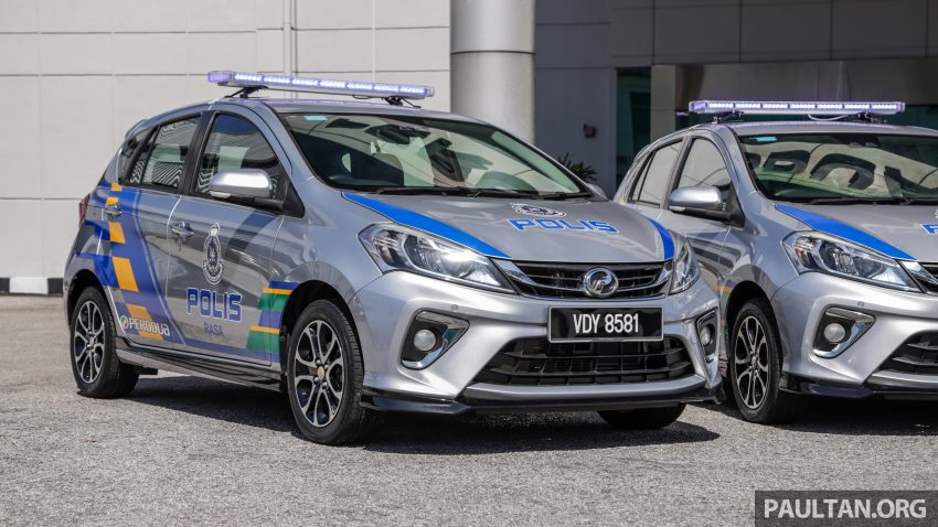 国民小钢炮变身警车！Perodua 移交5辆 Myvi 予雪州警方 192656