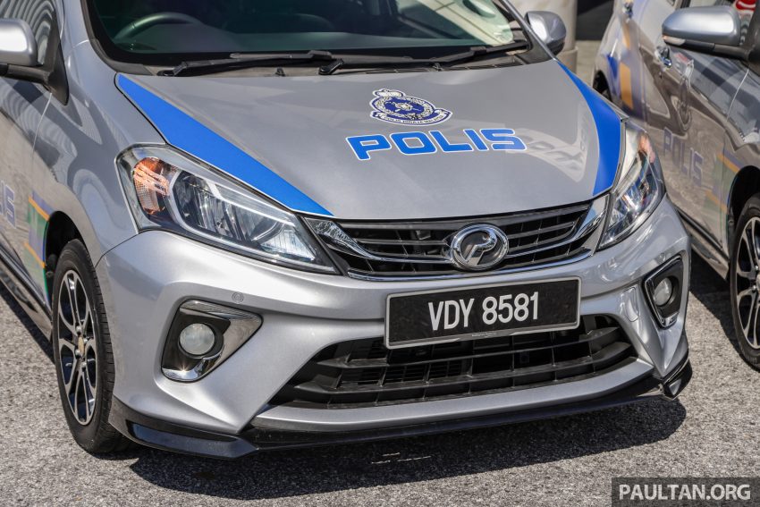 国民小钢炮变身警车！Perodua 移交5辆 Myvi 予雪州警方 192657