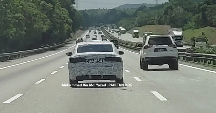 宝腾全新 Sedan 要来了？Proton S50 上路测试再被捕获