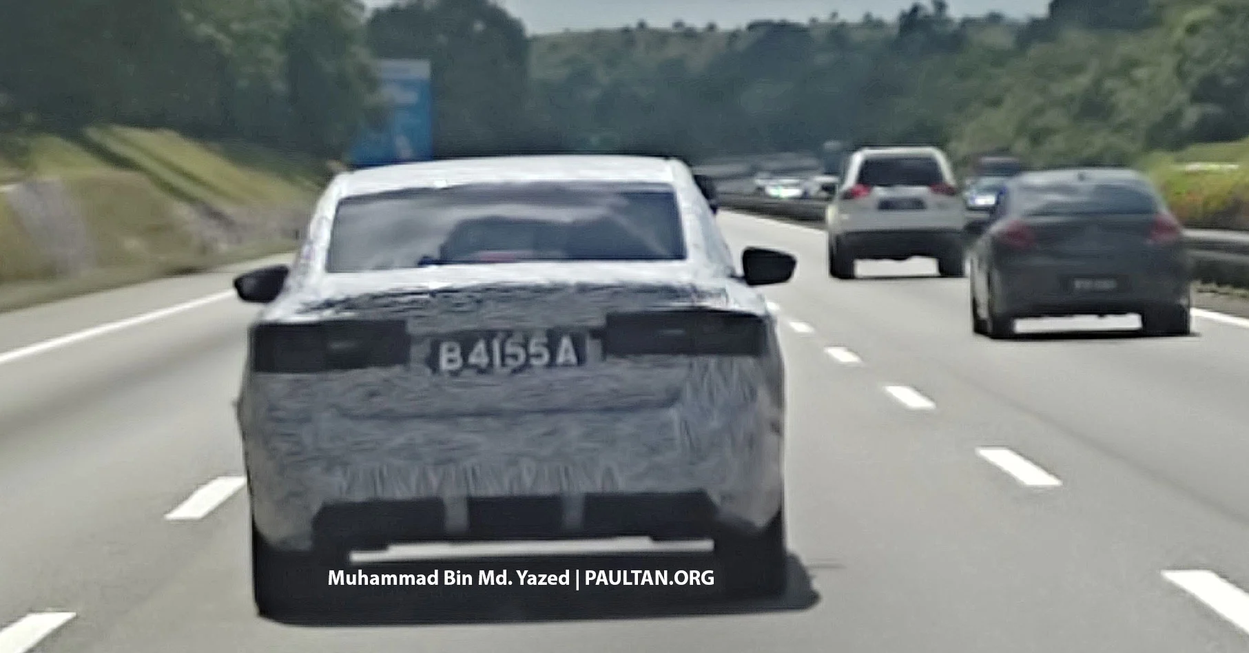 宝腾全新 Sedan 要来了？Proton S50 上路测试再被捕获