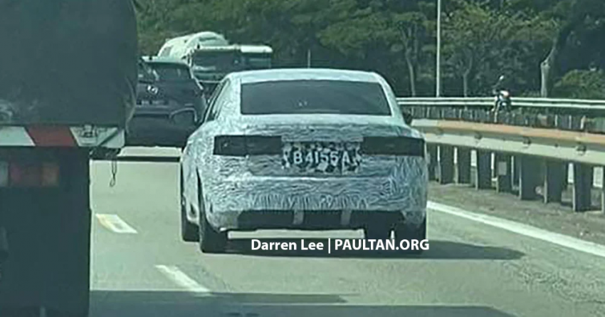 宝腾全新 Sedan 要来了？Proton S50 上路测试再被捕获 192594