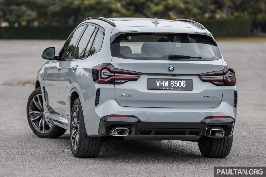 新车试驾: 2022 BMW X3 xDrive30e M Sport, 性价比最高 194172
