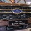全新三代 Ford Everest 本地发布！三个等级，RM264k起