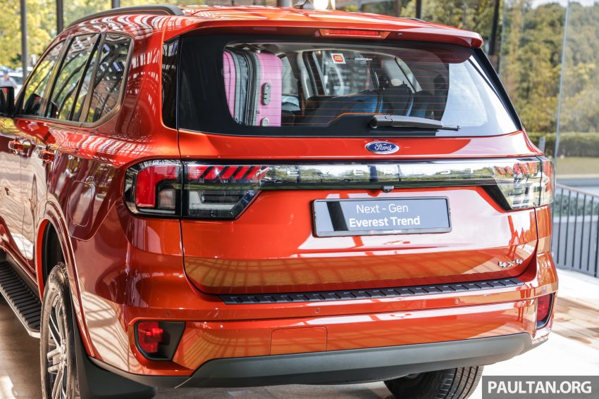 全新三代 Ford Everest 本地发布！三个等级，RM264k起 195662