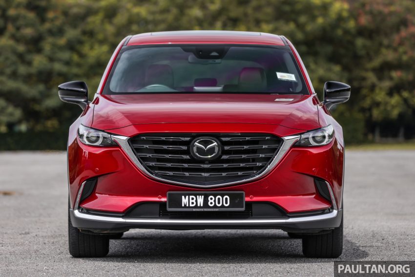 新车图集与试驾心得: 2021 Mazda CX-9 2.5 SkyActiv Turbo 小更新版, 质感依然不错, 但配备或许该更全面升级 195405