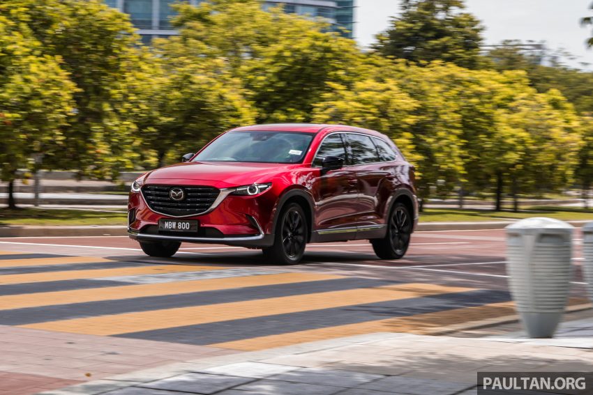新车图集与试驾心得: 2021 Mazda CX-9 2.5 SkyActiv Turbo 小更新版, 质感依然不错, 但配备或许该更全面升级 195433