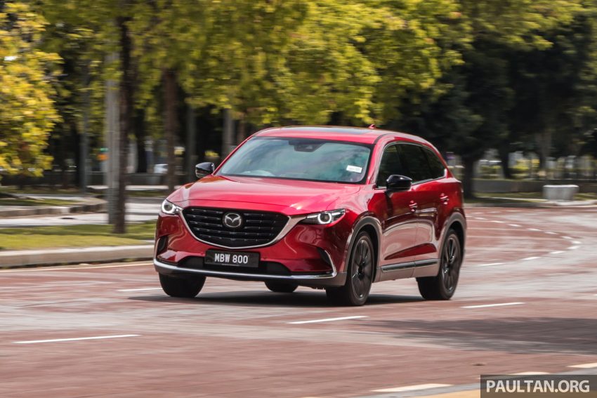 新车图集与试驾心得: 2021 Mazda CX-9 2.5 SkyActiv Turbo 小更新版, 质感依然不错, 但配备或许该更全面升级 195434