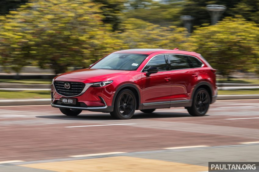 新车图集与试驾心得: 2021 Mazda CX-9 2.5 SkyActiv Turbo 小更新版, 质感依然不错, 但配备或许该更全面升级 195435