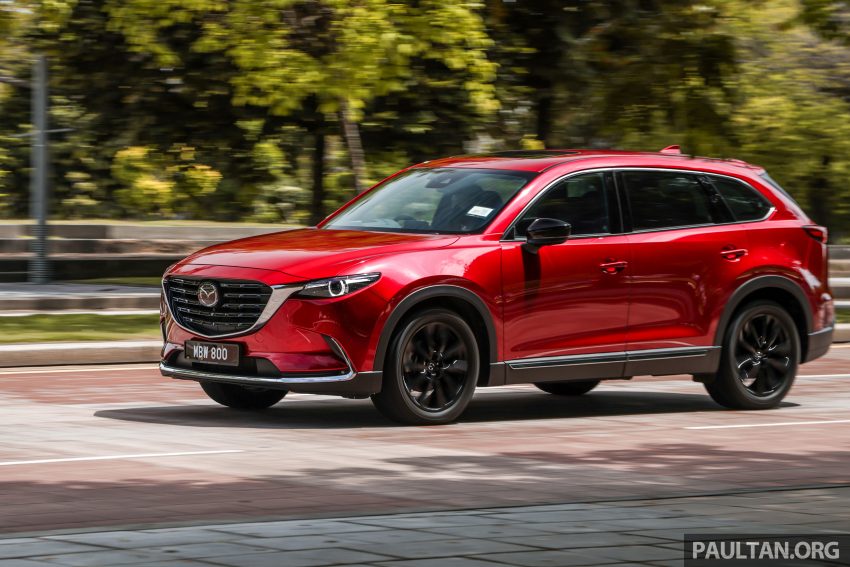 新车图集与试驾心得: 2021 Mazda CX-9 2.5 SkyActiv Turbo 小更新版, 质感依然不错, 但配备或许该更全面升级 195437