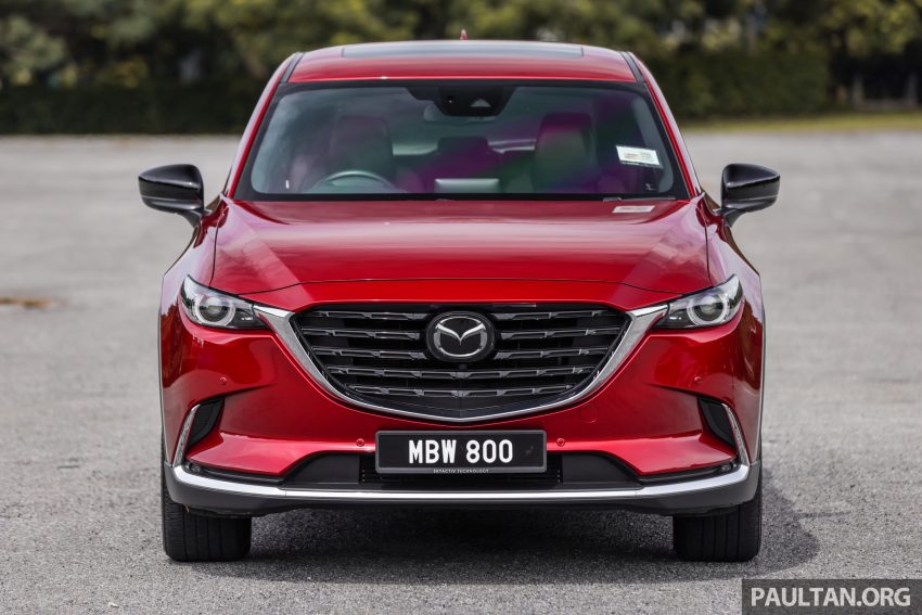新车图集与试驾心得: 2021 Mazda CX-9 2.5 SkyActiv Turbo 小更新版, 质感依然不错, 但配备或许该更全面升级 195404