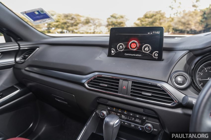新车图集与试驾心得: 2021 Mazda CX-9 2.5 SkyActiv Turbo 小更新版, 质感依然不错, 但配备或许该更全面升级 195450