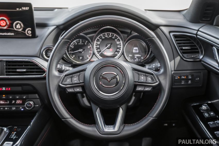 新车图集与试驾心得: 2021 Mazda CX-9 2.5 SkyActiv Turbo 小更新版, 质感依然不错, 但配备或许该更全面升级 195440
