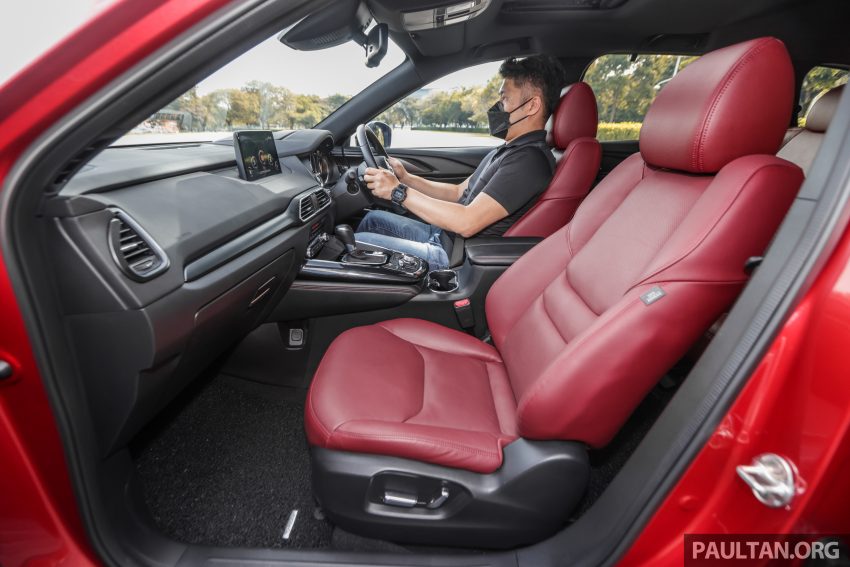 新车图集与试驾心得: 2021 Mazda CX-9 2.5 SkyActiv Turbo 小更新版, 质感依然不错, 但配备或许该更全面升级 195506