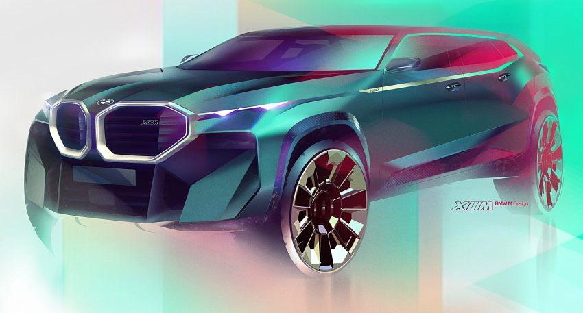 宝马M部门第一款插混车型！G09 BMW XM SUV 官图发布 195833