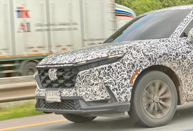 第六代 Honda CR-V 现身泰国路测, 有望今年东南亚首发?