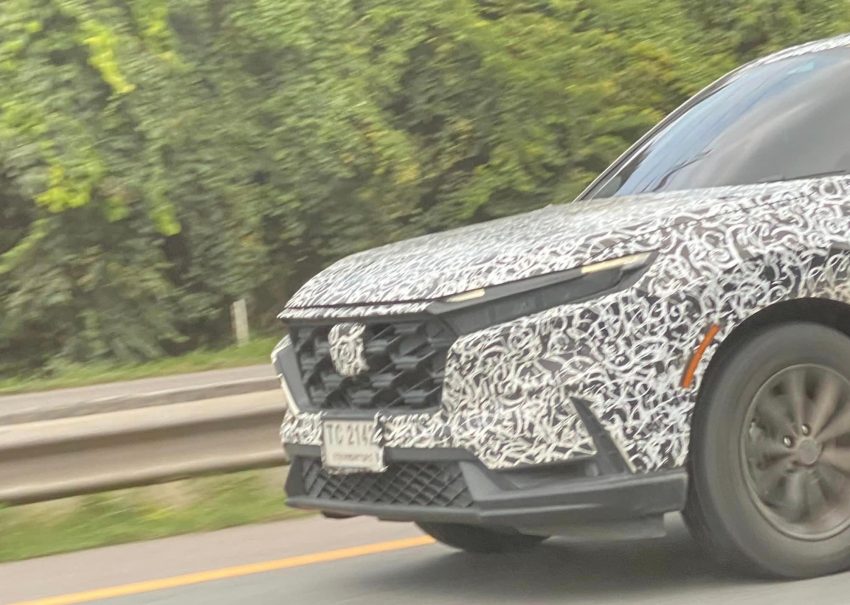 第六代 Honda CR-V 现身泰国路测, 有望今年东南亚首发? 196170