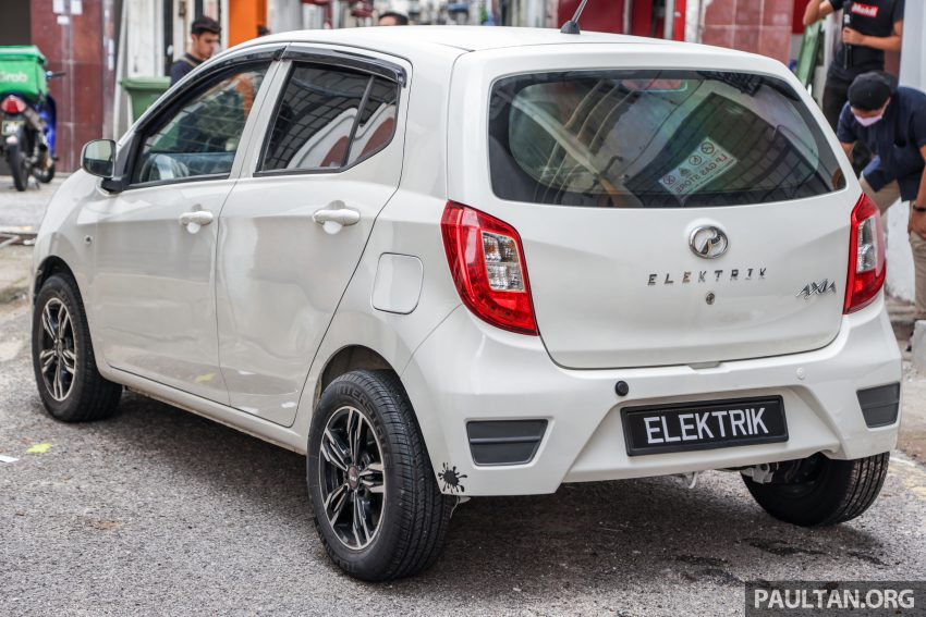 本地电动车公司 EV Innovations MyKar 发表 Perodua Axia Electric！续航里程达220公里，极速128公里/小时 194633