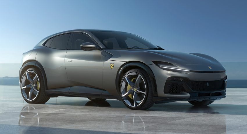 品牌首款SUV Ferrari Purosangue 全球首发, 3.3秒破百 193994