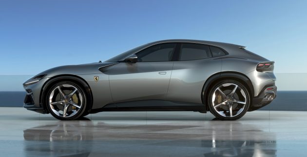 品牌首款SUV Ferrari Purosangue 全球首发, 3.3秒破百