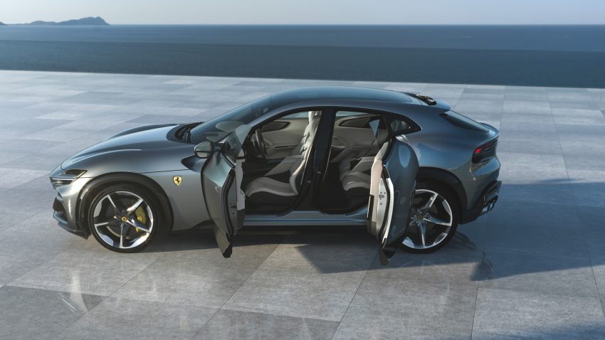 品牌首款SUV Ferrari Purosangue 全球首发, 3.3秒破百 193999