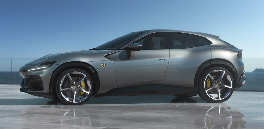 品牌首款SUV Ferrari Purosangue 全球首发, 3.3秒破百 194000