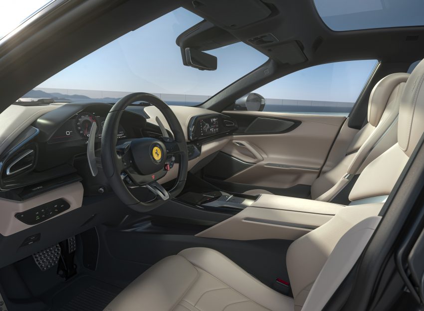 品牌首款SUV Ferrari Purosangue 全球首发, 3.3秒破百 194004