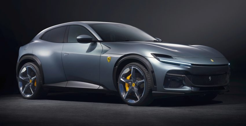 品牌首款SUV Ferrari Purosangue 全球首发, 3.3秒破百 194019