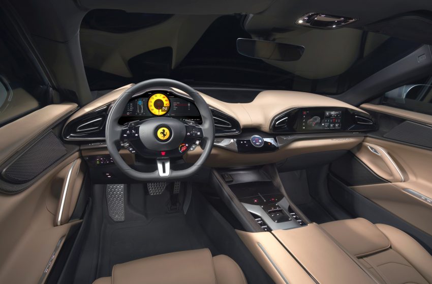 品牌首款SUV Ferrari Purosangue 全球首发, 3.3秒破百 194021