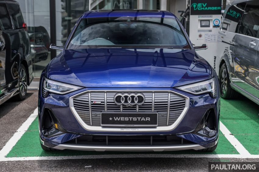Audi e-tron Sportback 纯电动SUV登陆大马, 由第三方进口商引入销售, 综合马力最高408匹, 5.7秒破百, 售价50万 193698