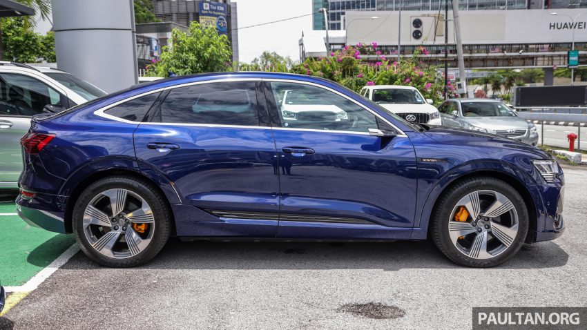 Audi e-tron Sportback 纯电动SUV登陆大马, 由第三方进口商引入销售, 综合马力最高408匹, 5.7秒破百, 售价50万 193700