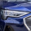 Audi e-tron Sportback 纯电动SUV登陆大马, 由第三方进口商引入销售, 综合马力最高408匹, 5.7秒破百, 售价50万